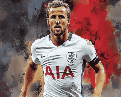 Harry Kane Football Star Diamond Painting