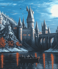 Harry Potter Castle Diamond Painting