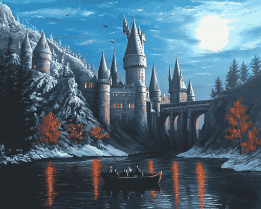 Harry Potter Castle Diamond Painting