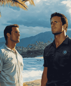 Hawaii Five 0 Movie Art Diamond Painting