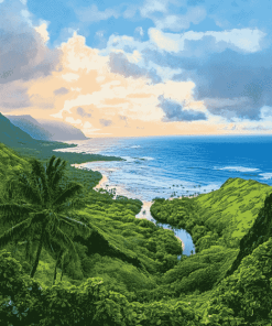 Hawaiian Beaches Diamond Painting