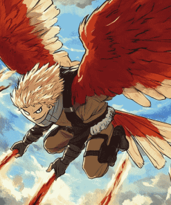 Hawks My Hero Academia Anime Diamond Painting