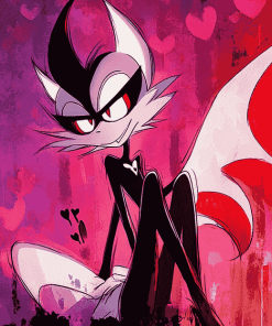 Hazbin Hotel Angel Dust Diamond Painting