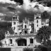 Hearst Castle Monochrome Diamond Painting