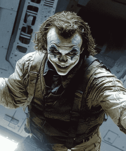 Heath Ledger Joker Movies Diamond Painting