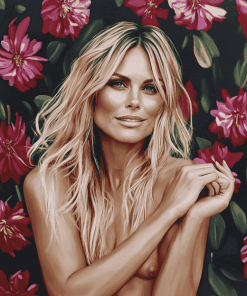 Heidi Klum Celebrity Diamond Painting