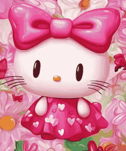 Hello Kitty Cartoon Diamond Painting