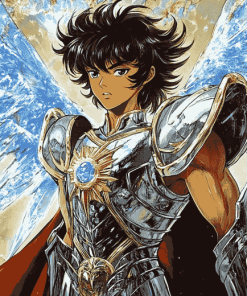 Hero Pegasus Seiya Anime Diamond Painting