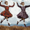 Highland Dance Moves Diamond Painting