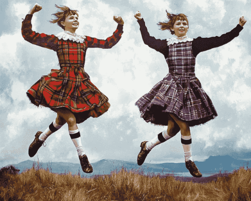 Highland Dance Moves Diamond Painting