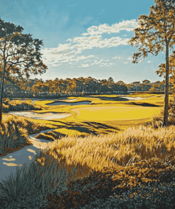 Hilton Head Golf Landscapes Diamond Painting