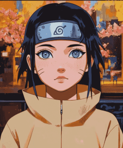 Himawari Uzumaki Anime Diamond Painting