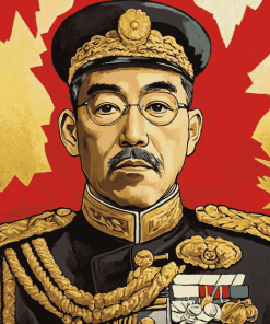 Hirohito Emperor Diamond Painting