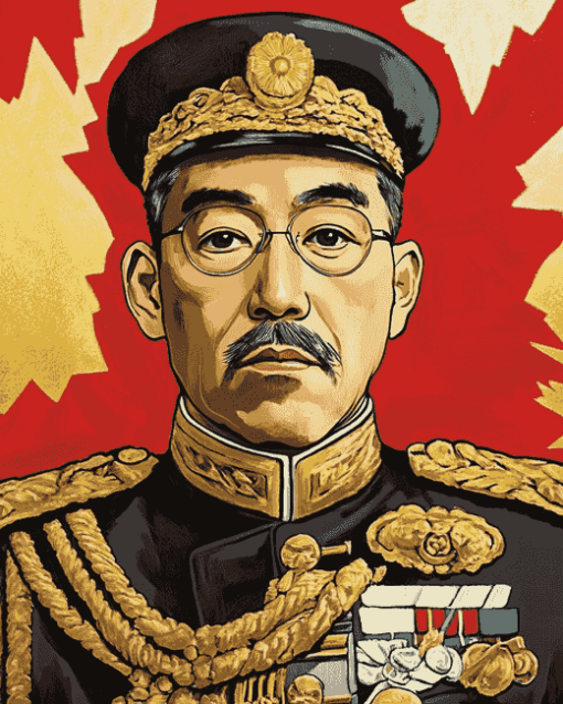 Hirohito Emperor Diamond Painting