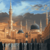 Historic Madinah Saudi Arabia Diamond Painting