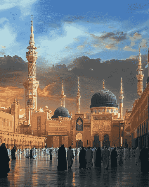 Historic Madinah Saudi Arabia Diamond Painting