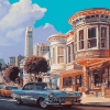 Historic Mels Drive San Francisco Diamond Painting