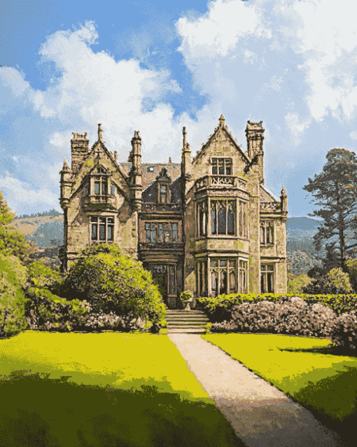 Historic Muckross House Diamond Painting