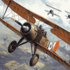 Historic Sopwith Triplanes Diamond Painting