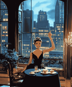 Holiday Glamour: Breakfast At Tiffanys Diamond Painting