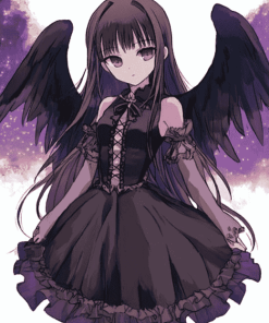 Homura Akemi Anime Diamond Painting