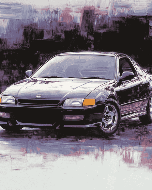 Honda Prelude Engines Diamond Painting