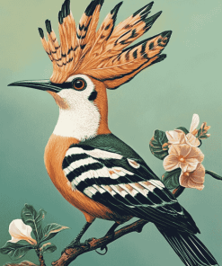 Hoopoe Bird Nature Diamond Painting