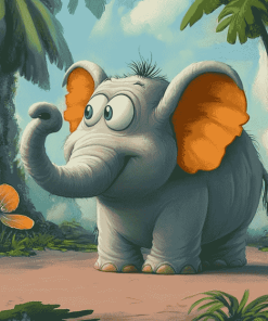 Horton Elephant Adventure Diamond Painting