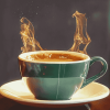 Hot Coffee Cup Diamond Painting