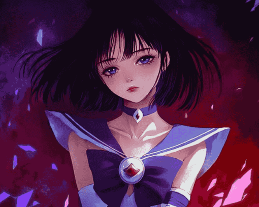 Hotaru Tomoe Anime Diamond Painting