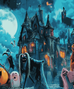 Hotel Transylvania Animation Diamond Painting