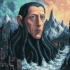 Howard Phillips Lovecraft Diamond Painting