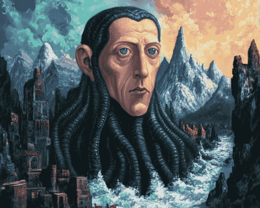 Howard Phillips Lovecraft Diamond Painting