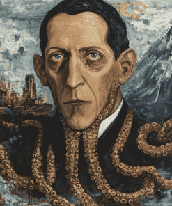 Howard Phillips Lovecraft Vintage Diamond Painting