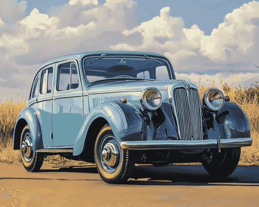 Humber Super Snipe Car Diamond Painting