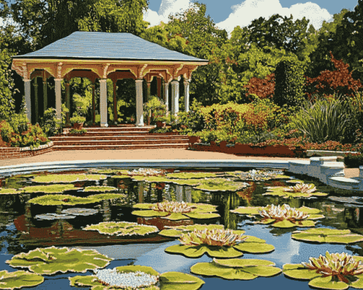 Huntsville Botanical Garden Diamond Painting