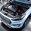 Hyundai Creta Car Engine Diamond Painting