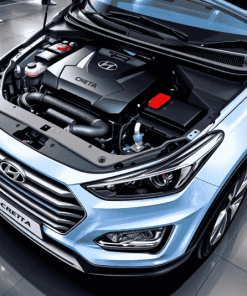 Hyundai Creta Car Engine Diamond Painting