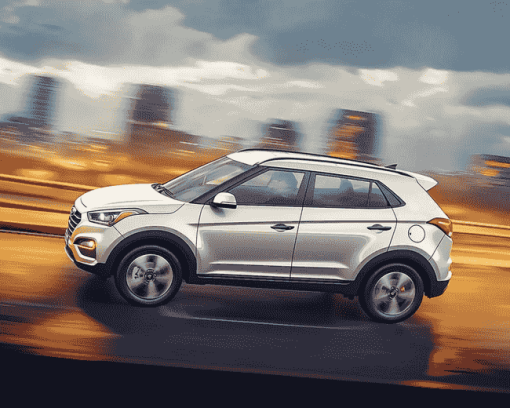 Hyundai Creta Speed Diamond Painting