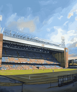 Ibrox Stadium Glasgow Experience Diamond Painting