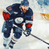 Ice Hockey Star Pierre Luc Dubois Diamond Painting