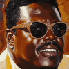 Iconic Bernie Mac Diamond Painting