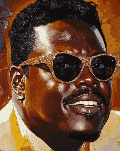 Iconic Bernie Mac Diamond Painting