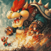 Iconic Bowser Mario Adventure Diamond Painting