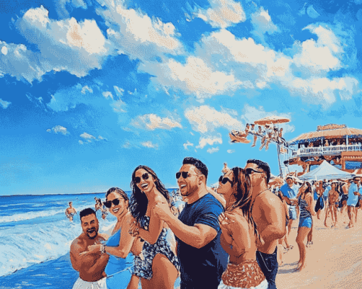 Iconic Jersey Shore Collection Diamond Painting