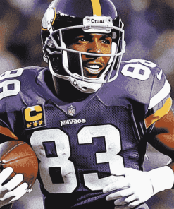 Iconic Randy Moss Diamond Painting