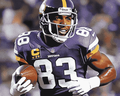 Iconic Randy Moss Diamond Painting