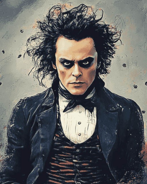 Iconic Sweeney Todd Movie Diamond Painting