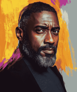 Idris Elba Celebrity Diamond Painting