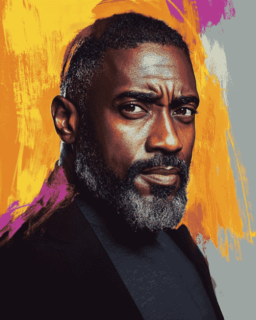 Idris Elba Celebrity Diamond Painting